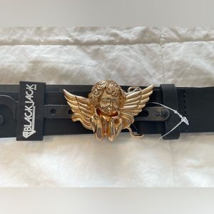 NWT black jack angel belt